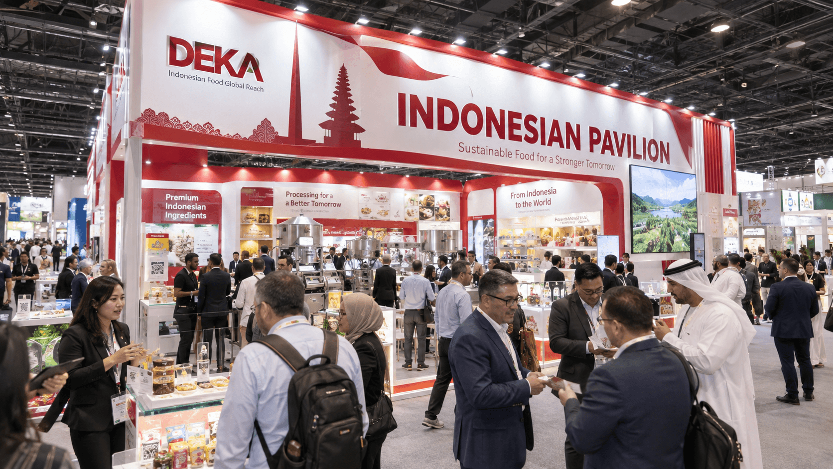Deka Leads Record Indonesian Pavilion at Gulfood Manufacturing