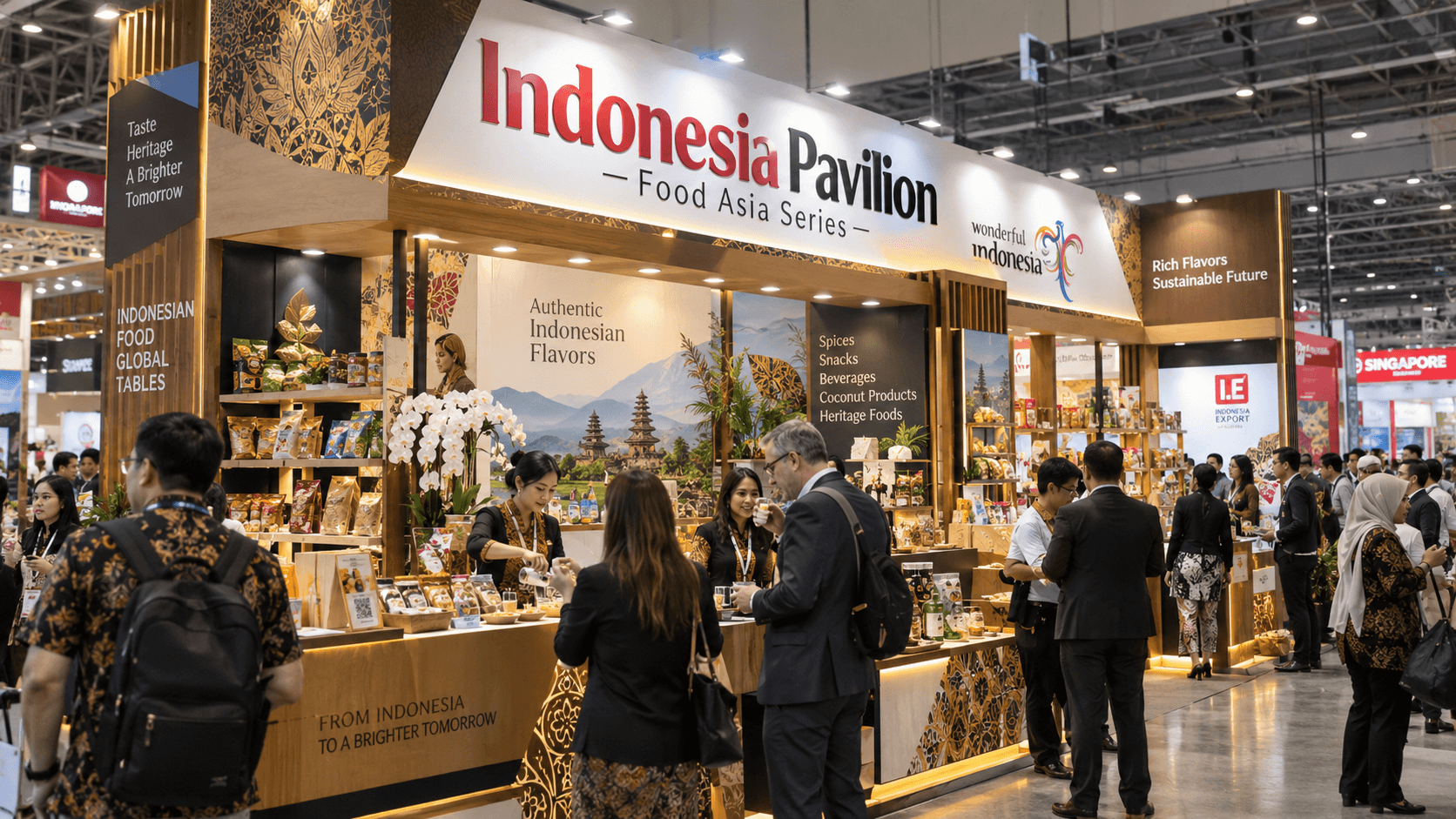 Indonesia Pavilion — Food Asia Series